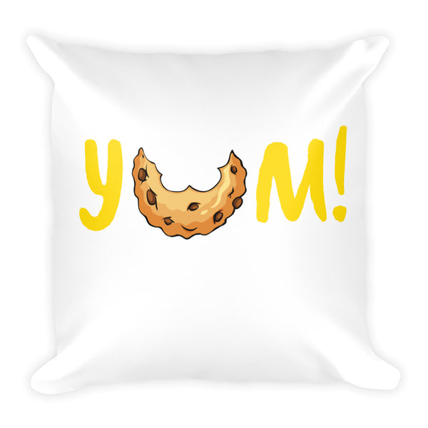 YUM Throw Pillow Case