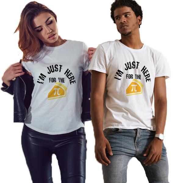 Here For The Pi Unisex T-Shirt