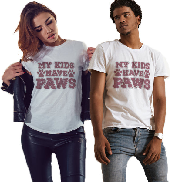 My Kids Have Paws Unisex T-Shirt