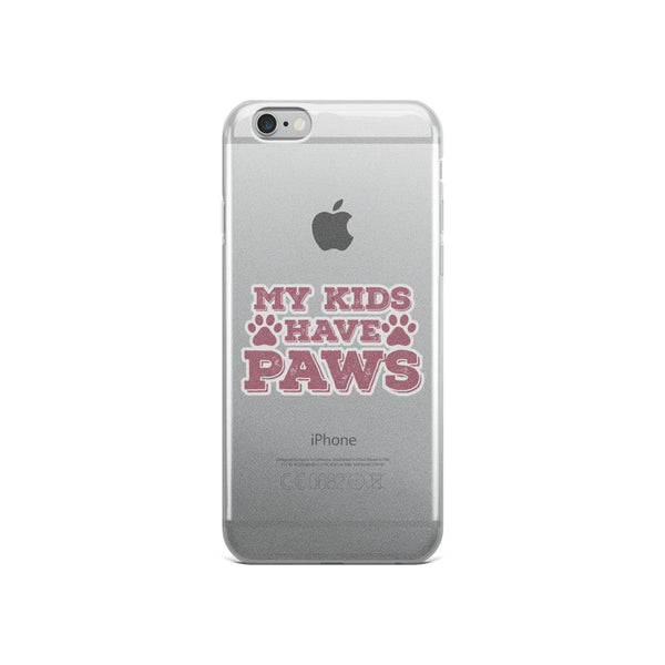 Kids Have Paws iPhone Phone Case