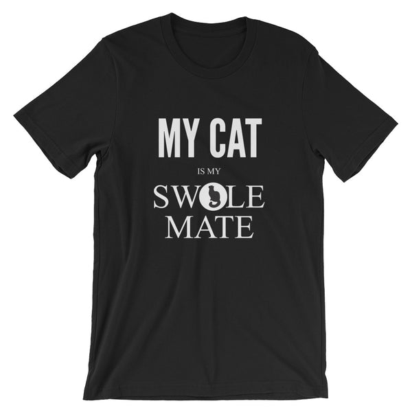 My Cat Is My Swole Mate Unisex T-Shirt