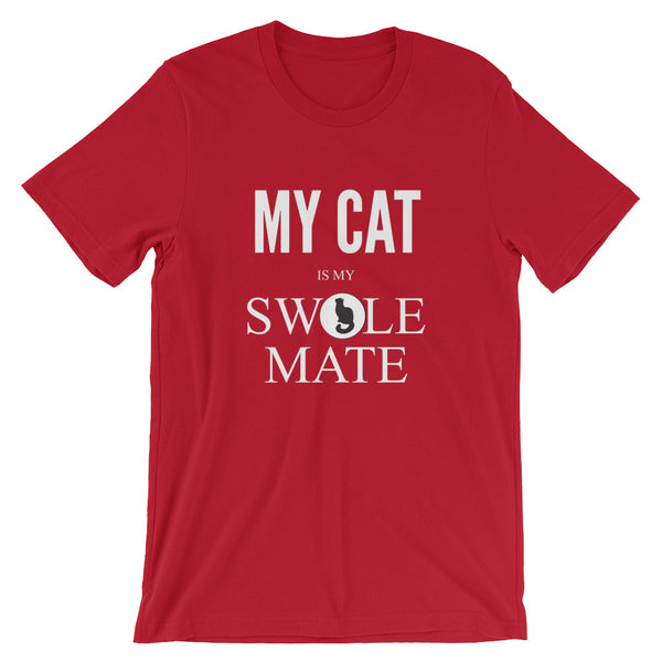 My Cat Is My Swole Mate Unisex T-Shirt