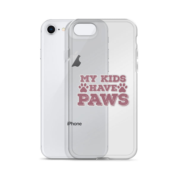 Kids Have Paws iPhone Phone Case