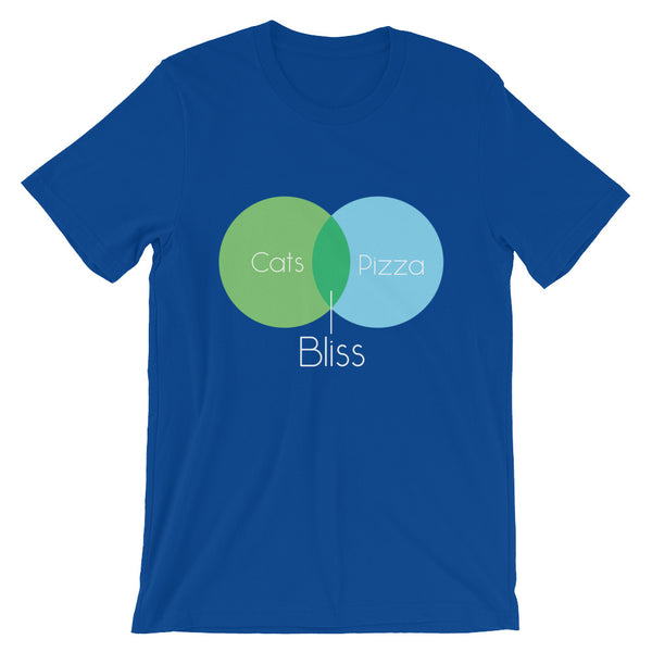 Cats + Pizza = Bliss Unisex T-Shirt