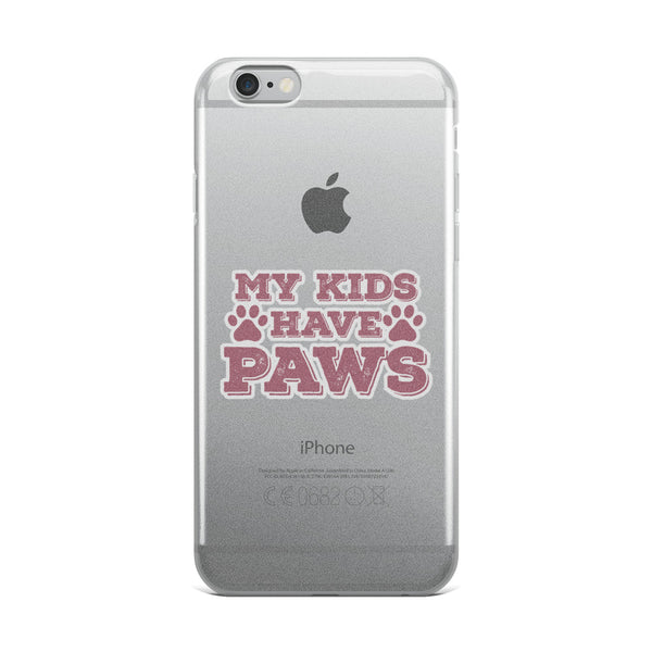Kids Have Paws iPhone Phone Case