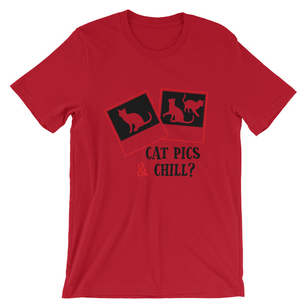 Cat Pics + Chill Unisex T-Shirt