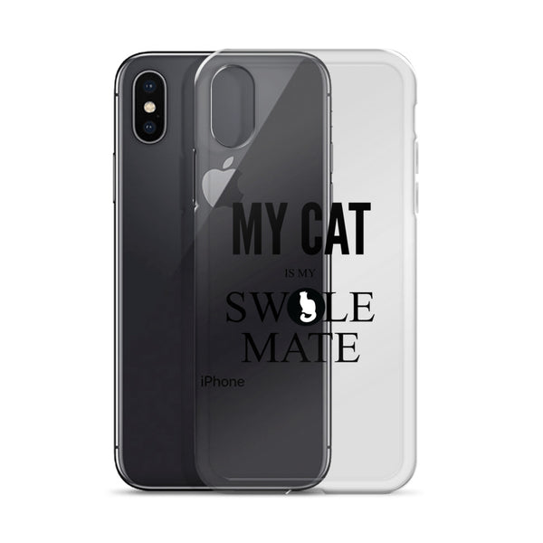Swole-Mate Cat iPhone Phone Case