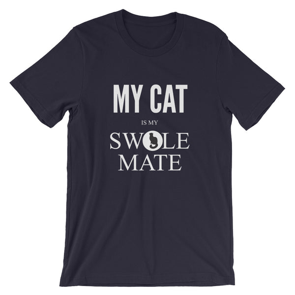 My Cat Is My Swole Mate Unisex T-Shirt