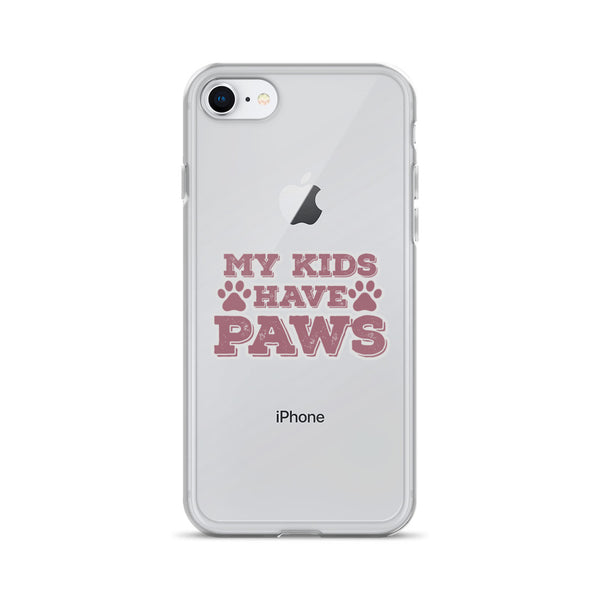Kids Have Paws iPhone Phone Case